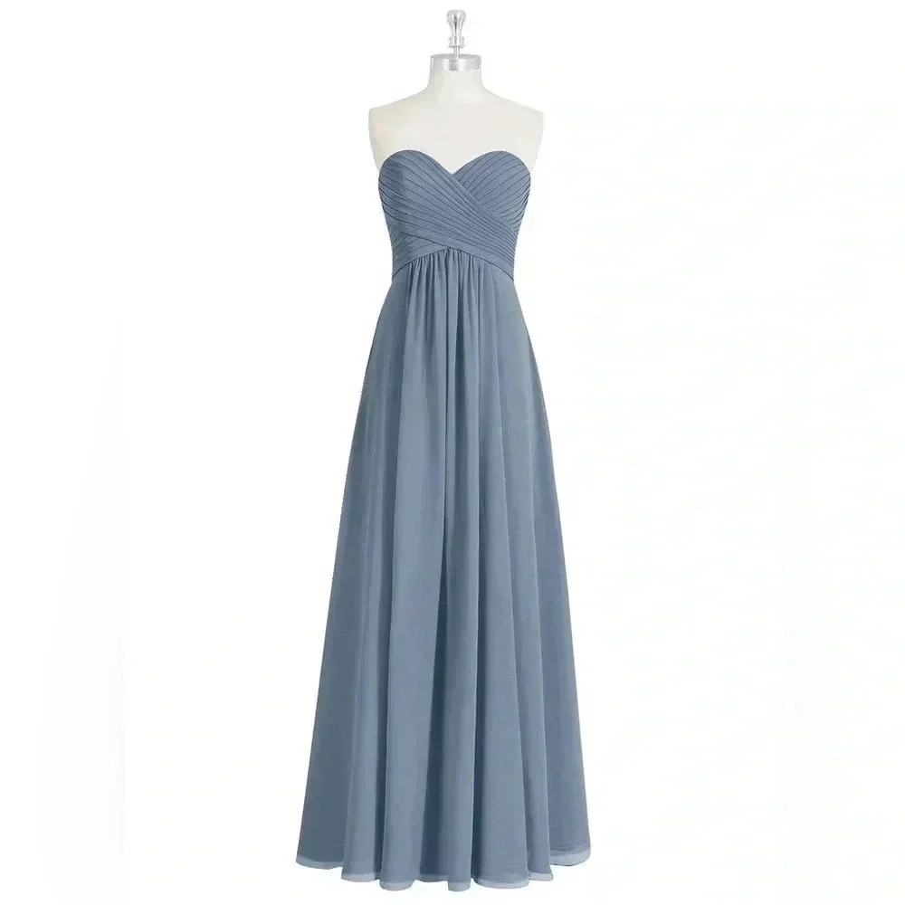 AZAZIE YAZMIN Twilight A-Line Sweetheart Neckline Chiffon Dress Size 6